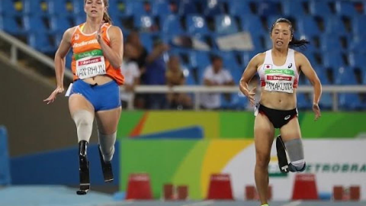 Athletics | Women's 200m - T44 Round 1 Heat 2 | Rio 2016 Paralympic Games