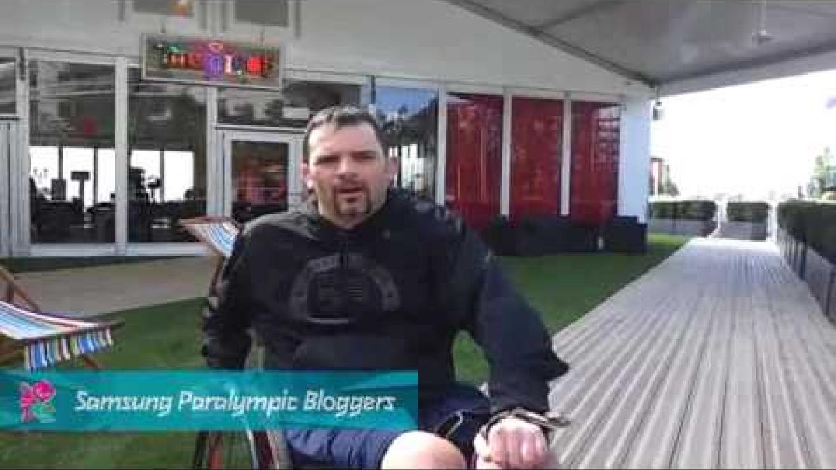 Jason Reiger - The globe - paralympic village, Paralympics 2012