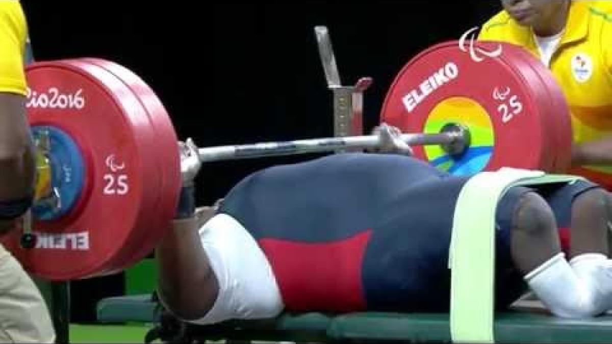 Powerlifting | TUINFORT Melaica wins Bronze | Women’s +86kg | Rio 2016 Paralympic Games