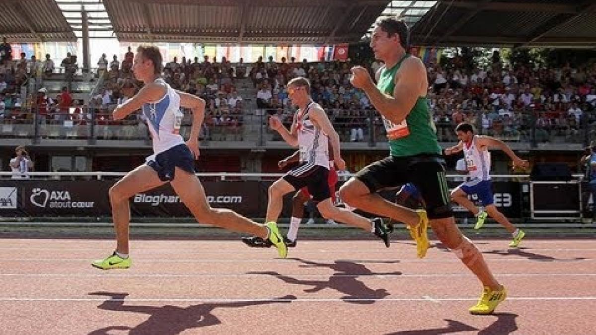 Athletics - Men's 100m T37 Semifinal 1 - 2013 IPC Athletics World Championships, Lyon