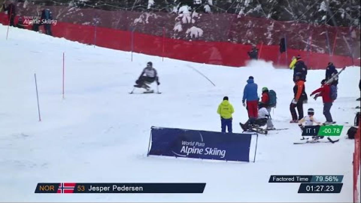 Jesper Pedersen | Super Combined Slalom | 2019 WPAS Championships