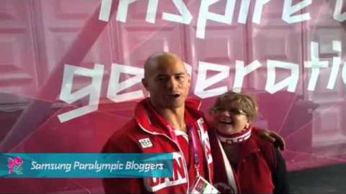 David Eng - End of first game: Japan vs Canada, Paralympics 2012