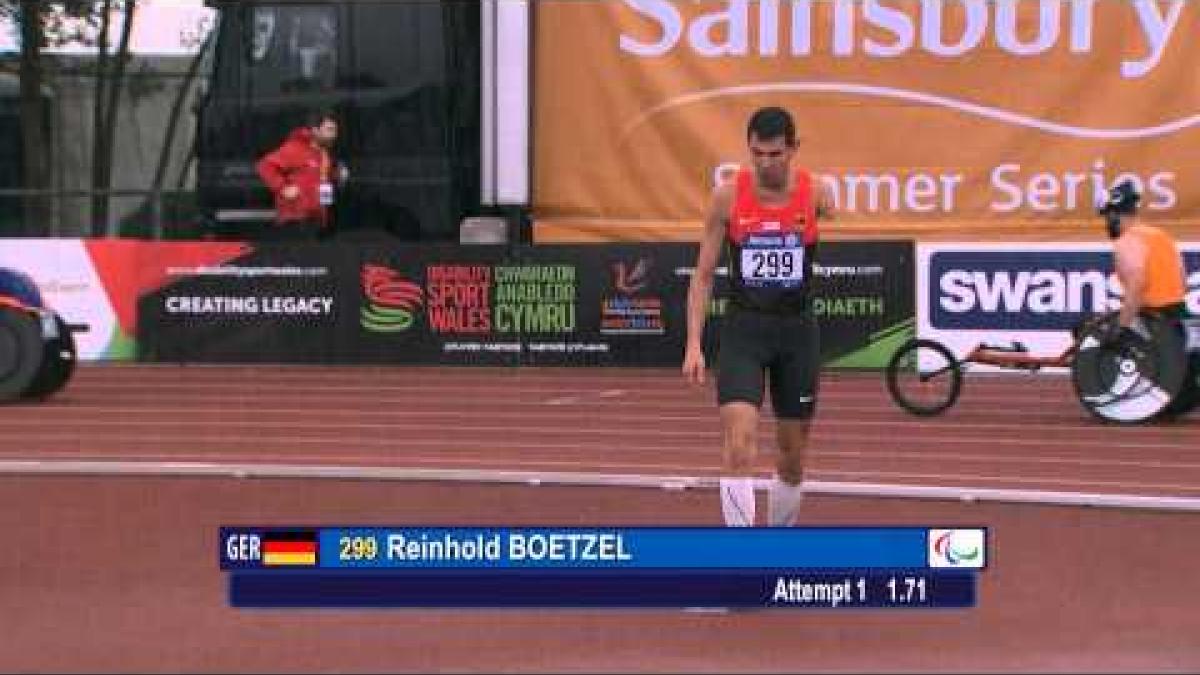 Men's high jump T47 | 2014 IPC Athletics European Championships Swansea