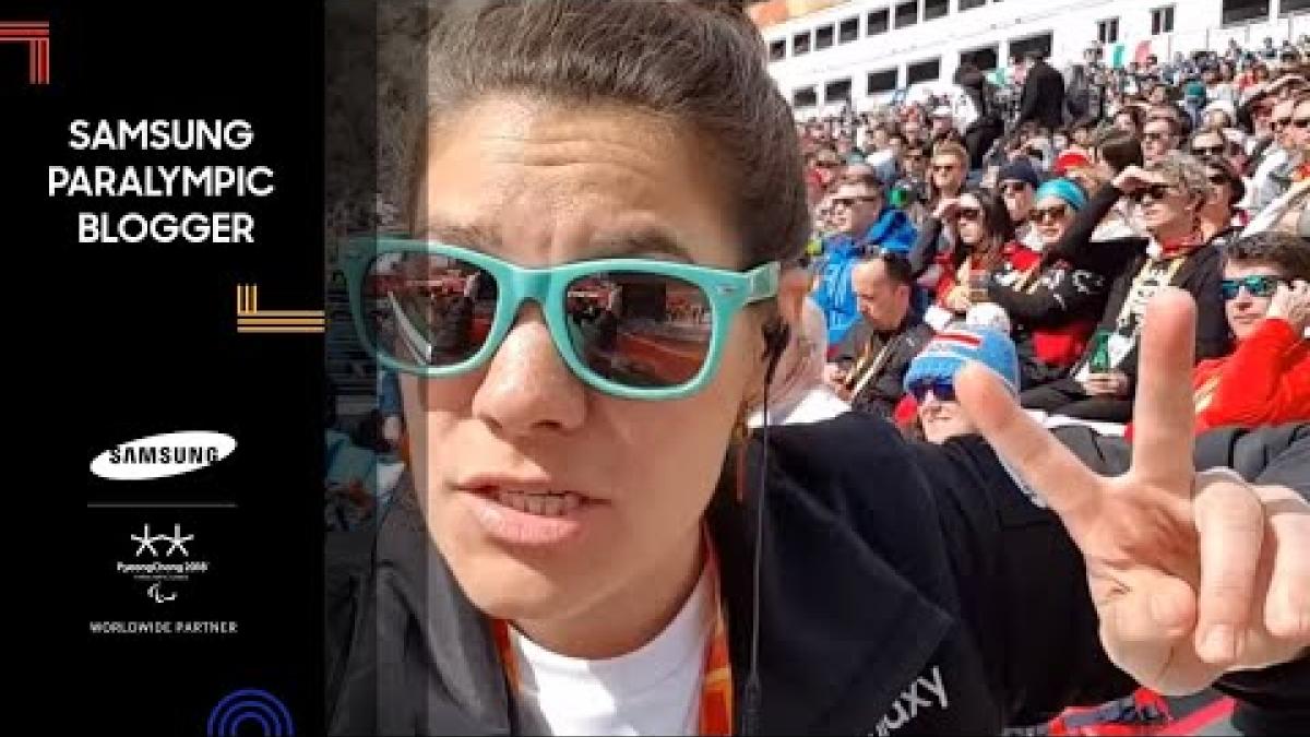 Danielle Saenz | Shhh! Let&#039;s see who wins! | Samsung Paralympic Blogger | PyeongChang 2018