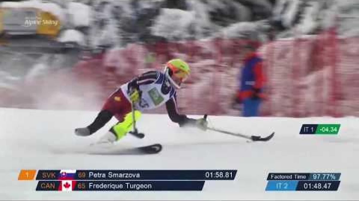 Frederique Turgeon | Slalom Standing Run 2 | 2019 WPAS Championships