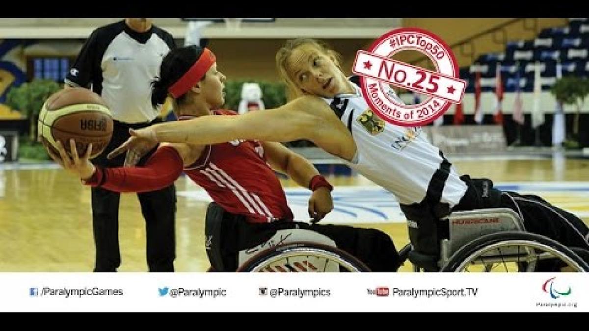 Canada v Germany highlights | 2014 IWBF Women's World Wheelchair Basketball Championships