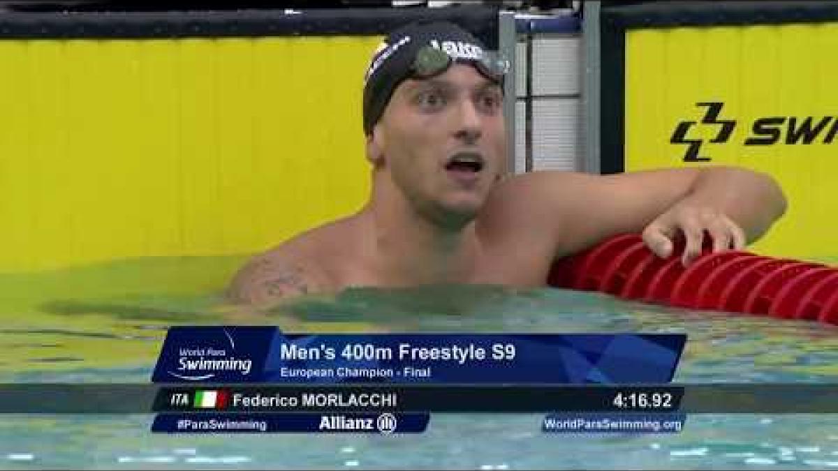 Men's 400m Freestyle S9 | Dublin 2018