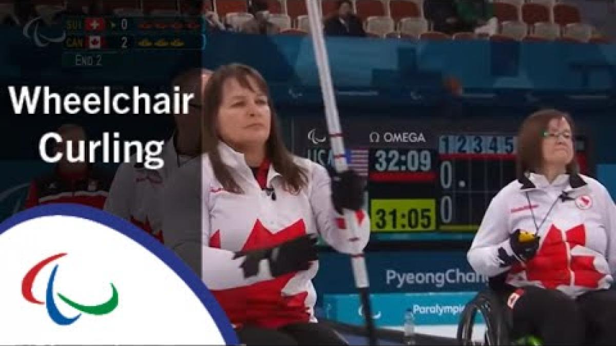 Wheelchair curling: Switzerland v Canada | Round Robin | 20…
