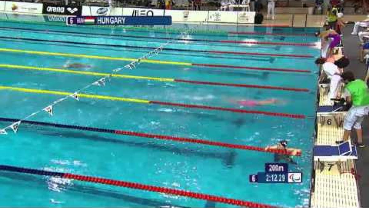 Women's 4x100m Freestyle Relay 34pts | Final | 2016 IPC Swimming European Open Championships Funchal