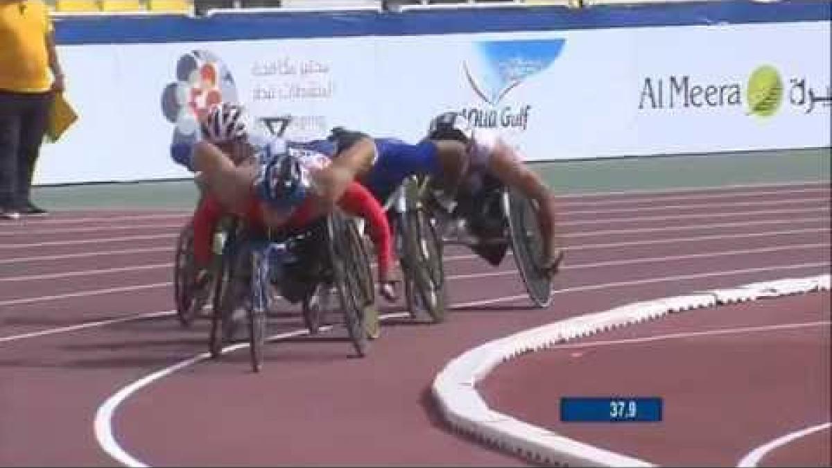 Men's 800m T53 | heat 1 |  2015 IPC Athletics World Championships Doha