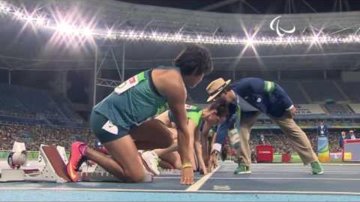 Athletics | Women's 100m - T47 Final | Rio 2016 Paralympic Games