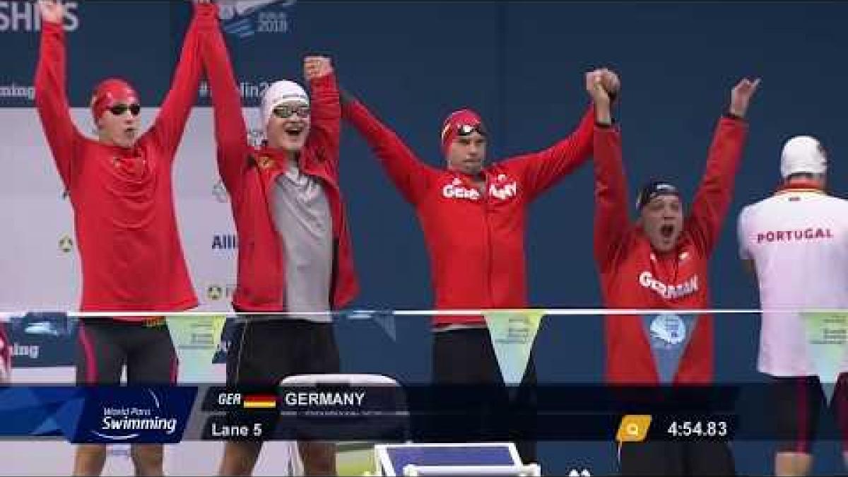 Men's 4x100m Medley Relay 34pts Final | Dublin 2018