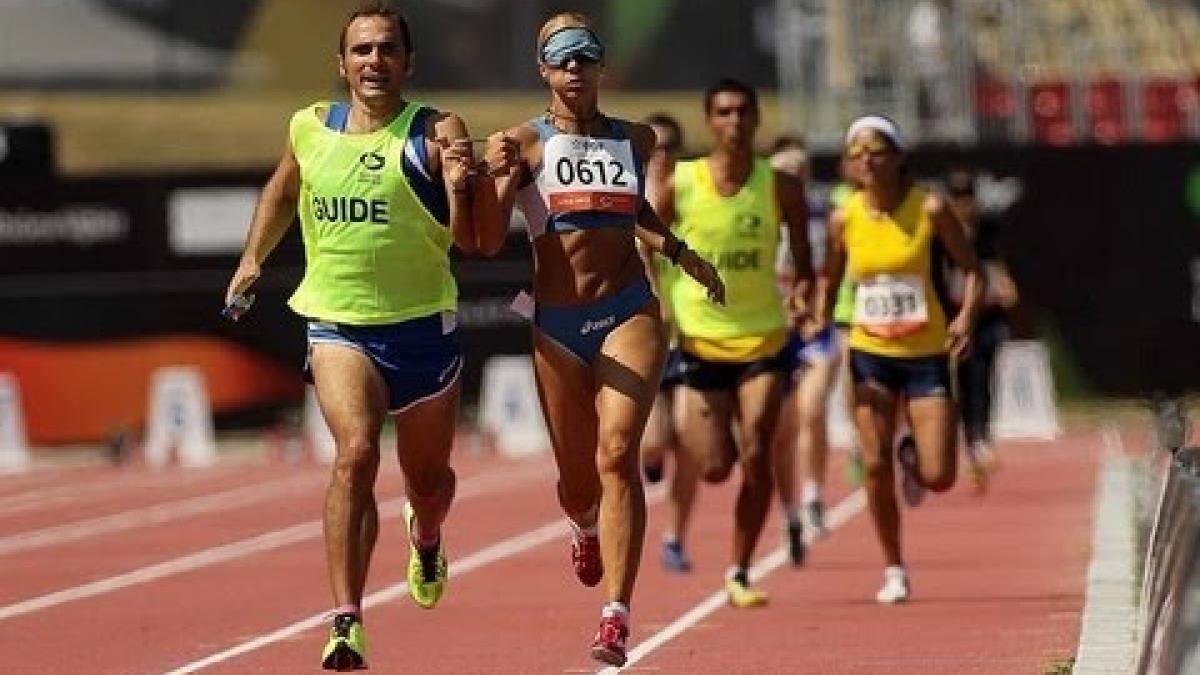 Athletics -  women's 800m T11 final  - 2013 IPC Athletics World Championships, Lyon