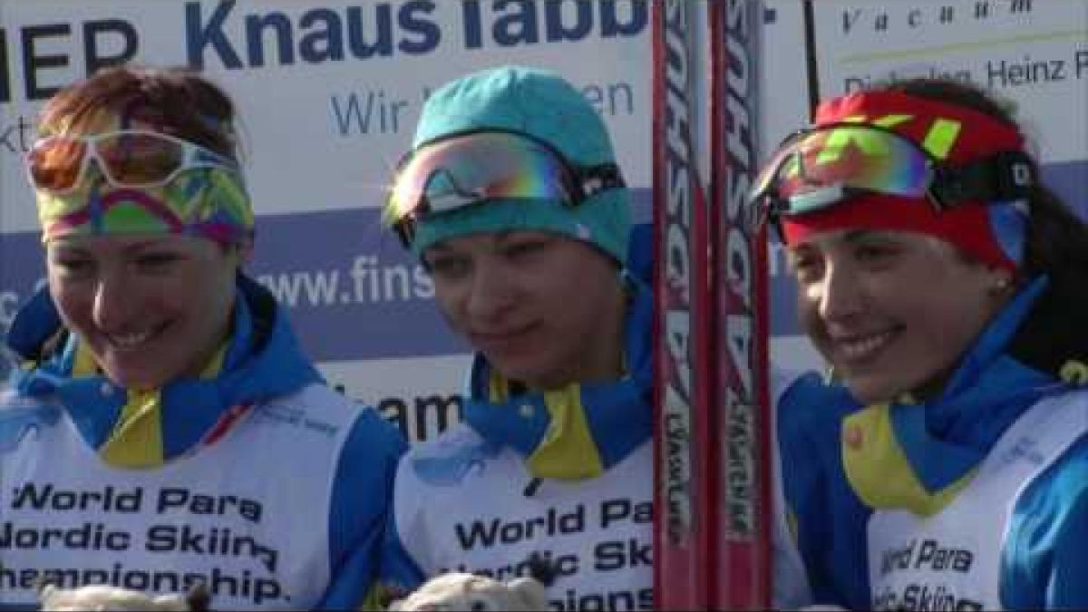 Day 2 2017 World Para Nordic Skiing Worlds | Finsterau, Germany | Flower Ceremony