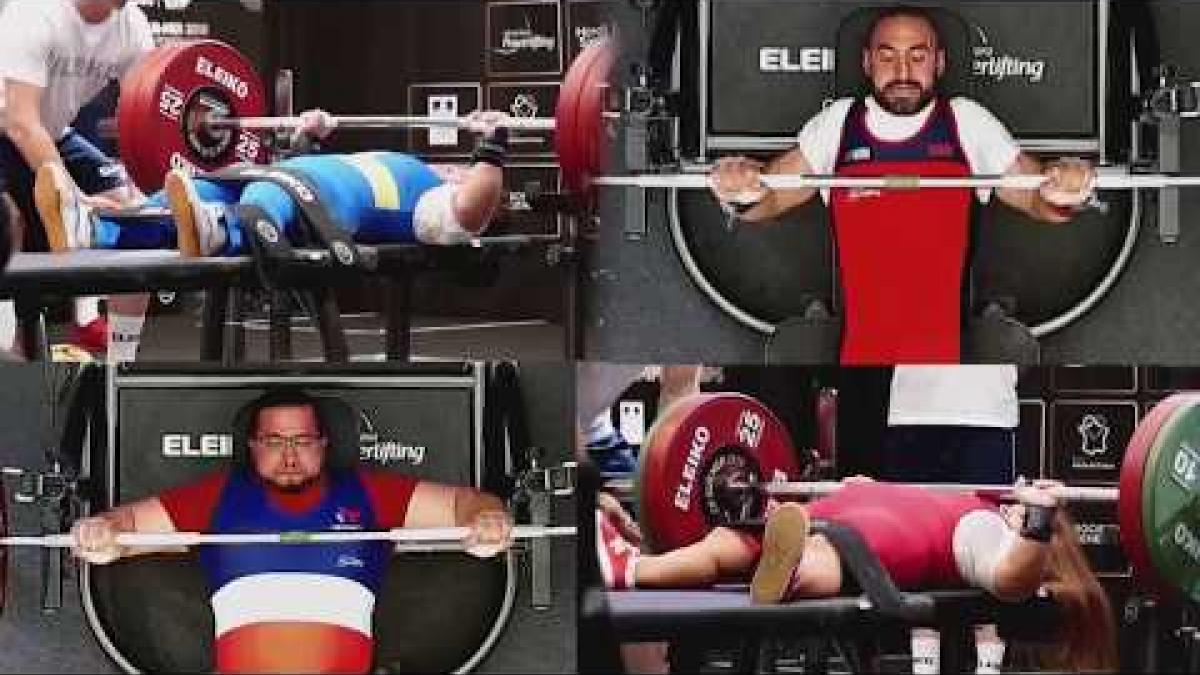 Top 4 Lifters | 2018 Berck-sur-Mer | World Para Powerlifting