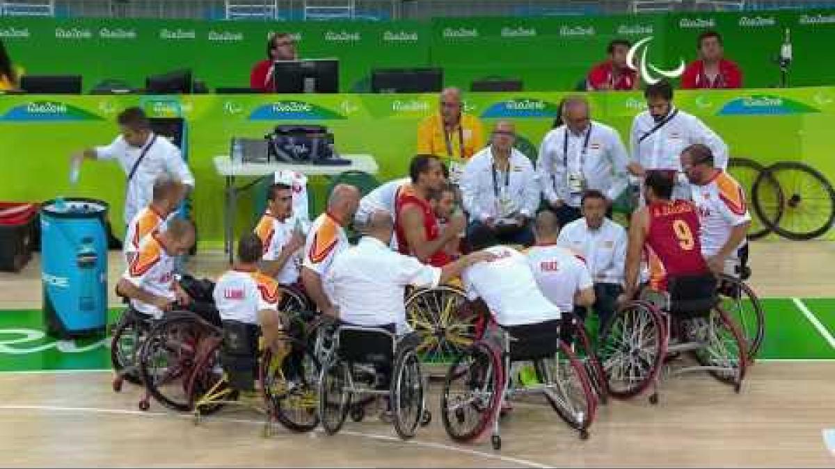 Wheelchair Basketball | Japan vs Spain | Men’s preliminaries | Rio 2016 Paralympic Games