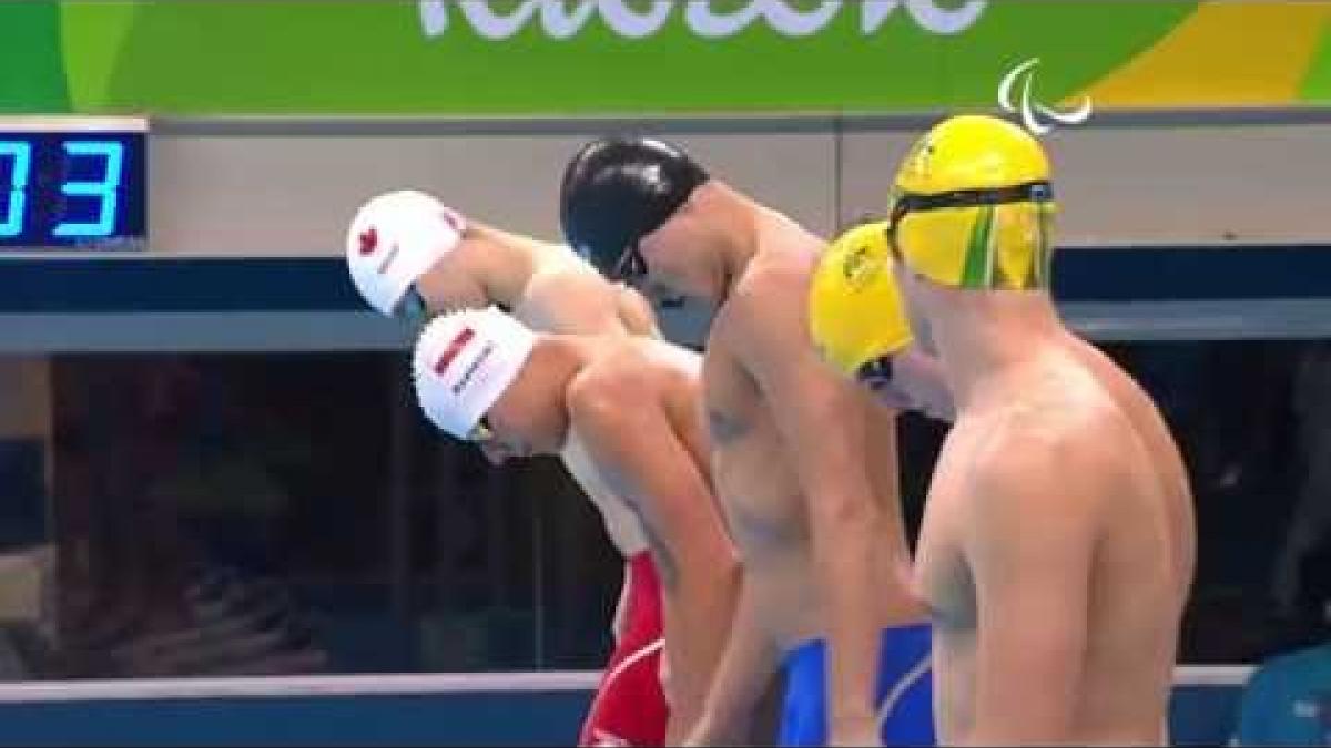 Swimming | Men's 100m Breaststroke SB13 heat 1 | Rio 2016 Paralympic Games