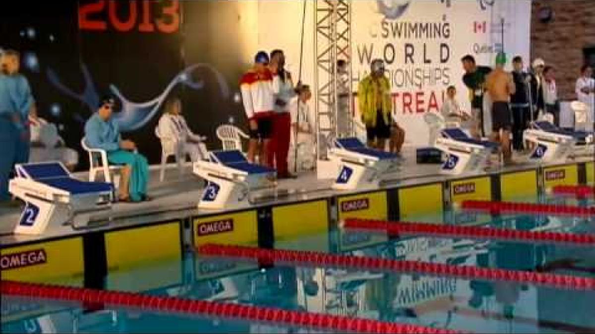 Swimming - men's 400m freestyle S11 - 2013 IPC Swimming World Championships Montreal