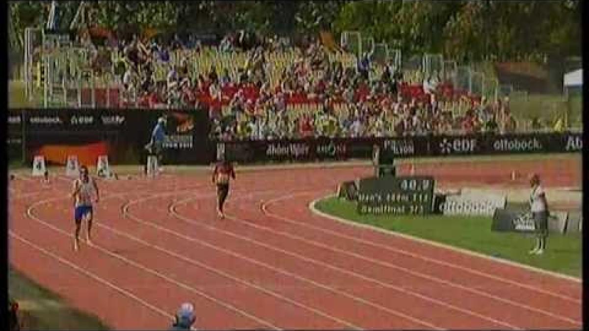 Athletics - men's 400m T12 semifinal 3 - 2013 IPC Athletics World Championships, Lyon