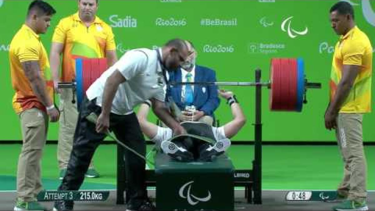 Powerlifting | KHATTAB Abdelkareem | Men's -72kg | Rio 2016 Paralympic Games