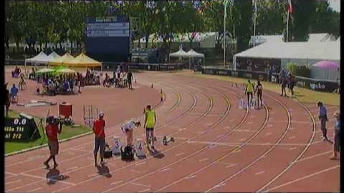 Athletics - women's 400m T11 semifinals 2 - 2013 IPC Athletics World Championships, Lyon