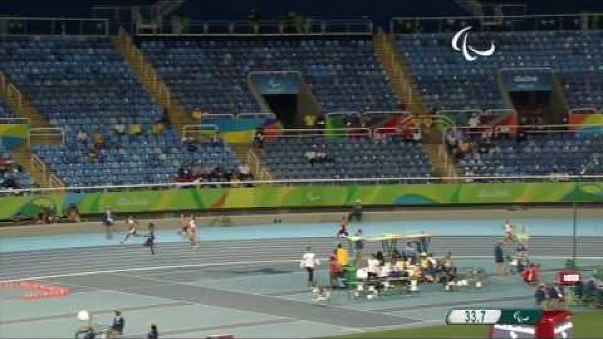 Athletics | Women's 400m - T20 Round 1 heat 1 | Rio 2016 Paralympic Games