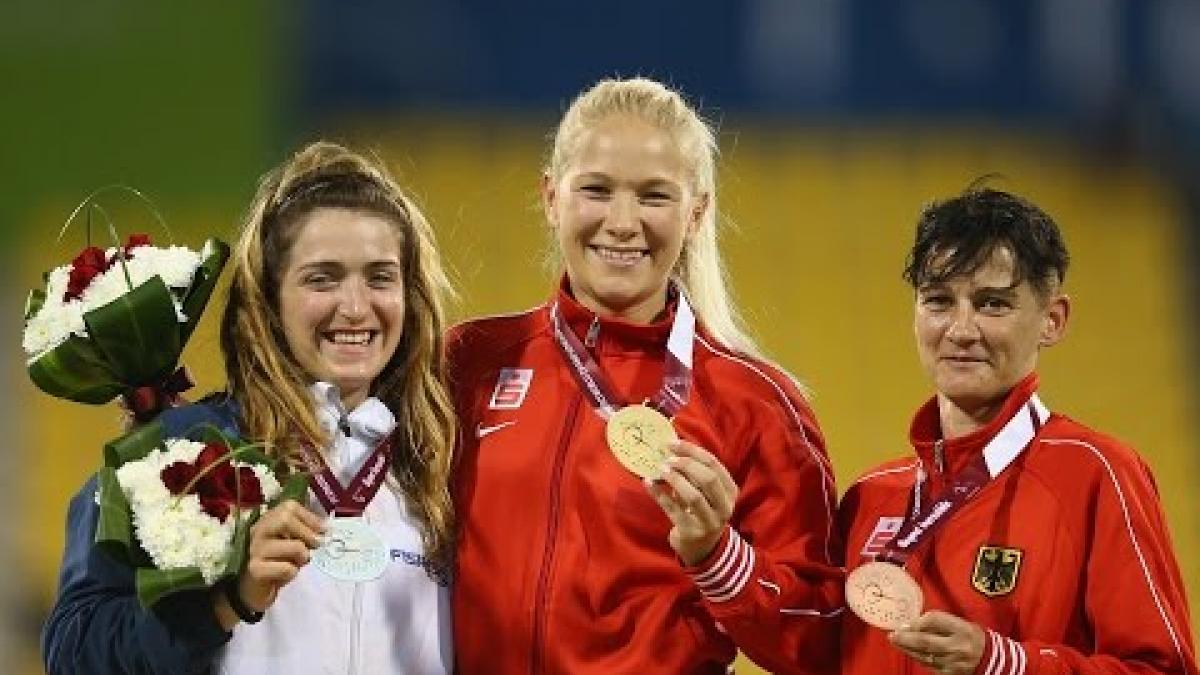 Women's long jump T42 | final |  2015 IPC Athletics World Championships Doha
