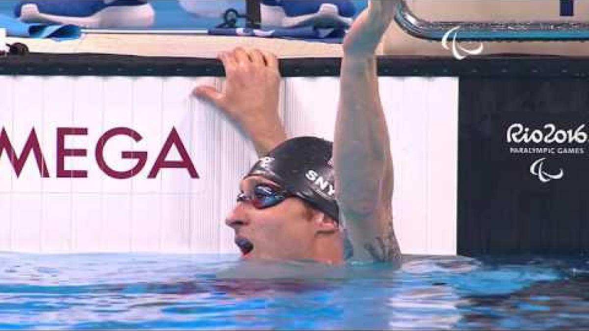 Swimming | Men's 50m Freestyle S11 final | Rio 2016 Paralympic Games