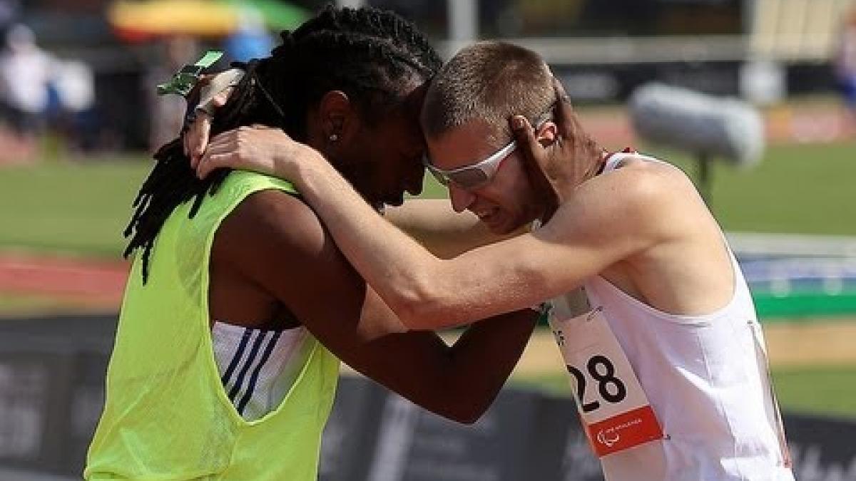 Athletics - men's 400M T11 semifinal 2 - 2013 IPC Athletics World Championships, Lyon