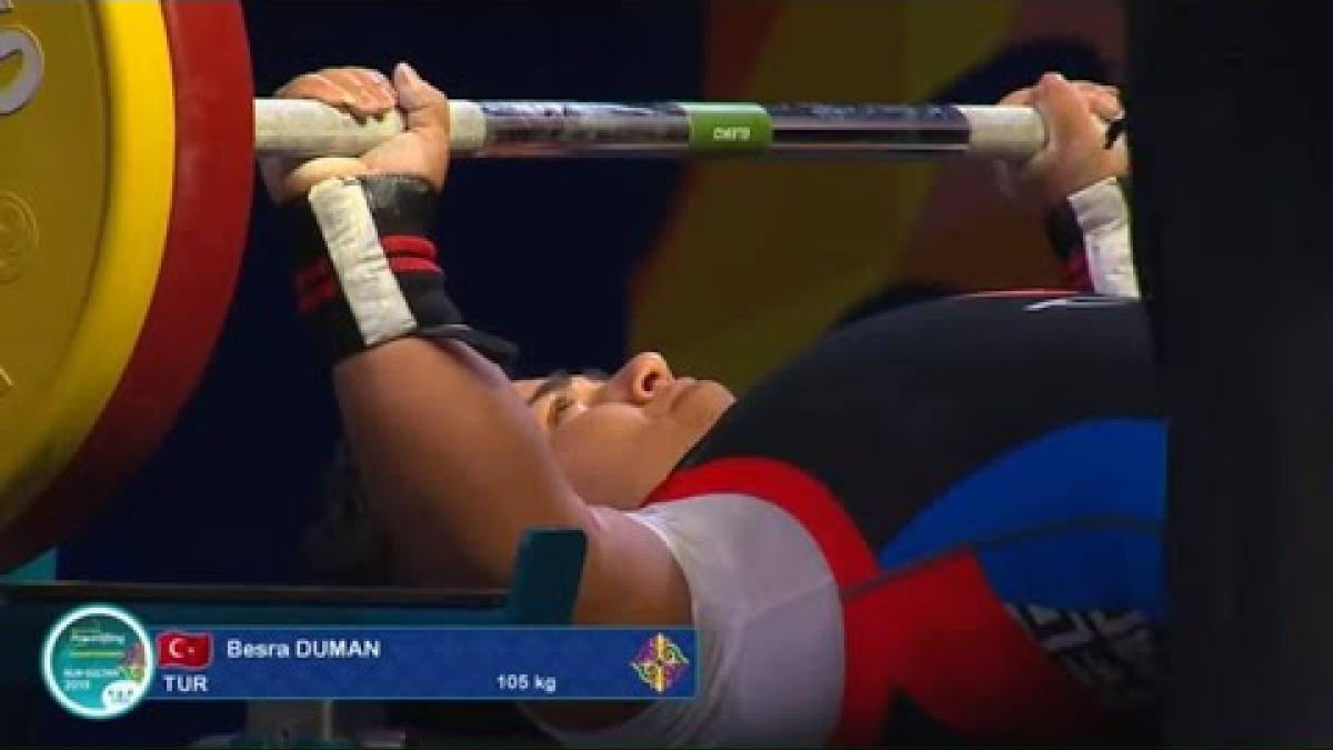Besra Duman (TUR) | GOLD | women's up to 55kg | Nur-Sultan 2019 WPPO Jr. Championships