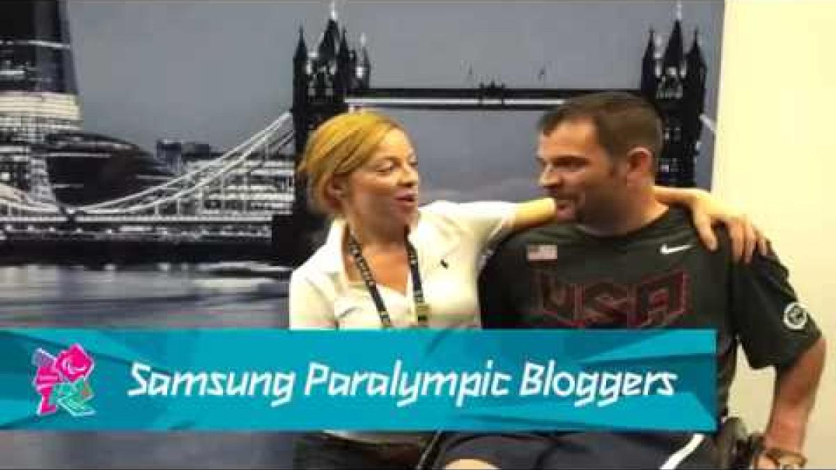 Jason Reiger - Team usa processing, Paralympics 2012