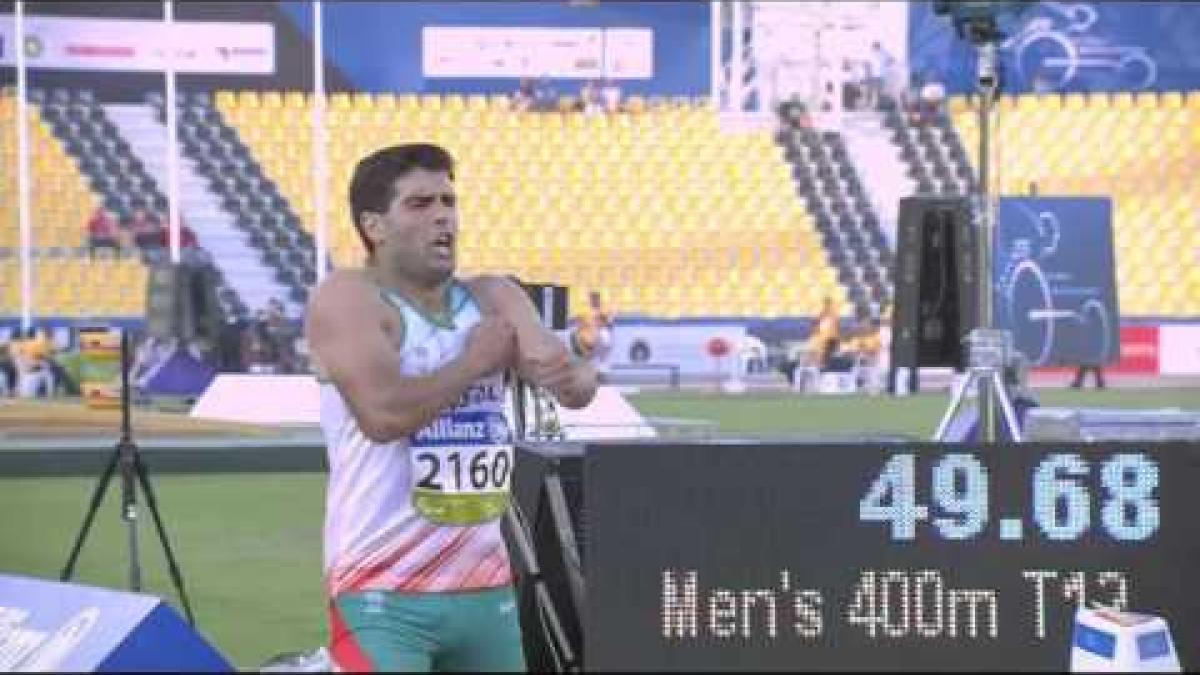 Men's 400m T12 | final |  2015 IPC Athletics World Championships Doha