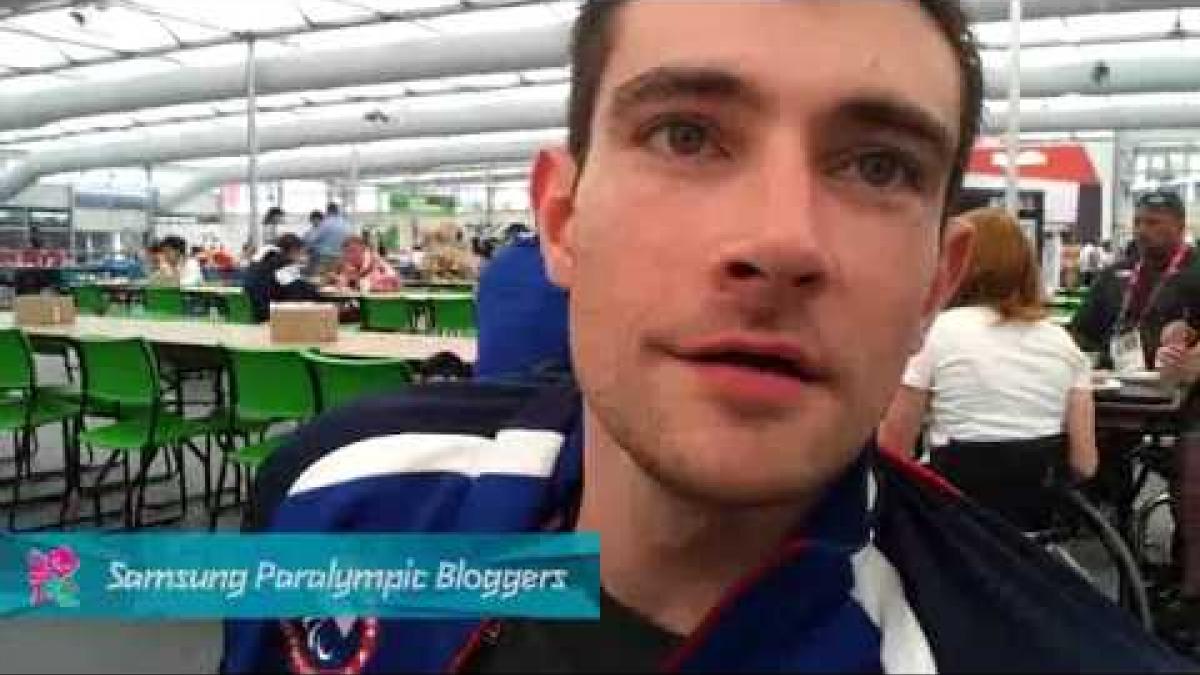IPC Blogger 9 - USA Mens Volleyball -What I like about the Athletes Village, Paralympics 2012