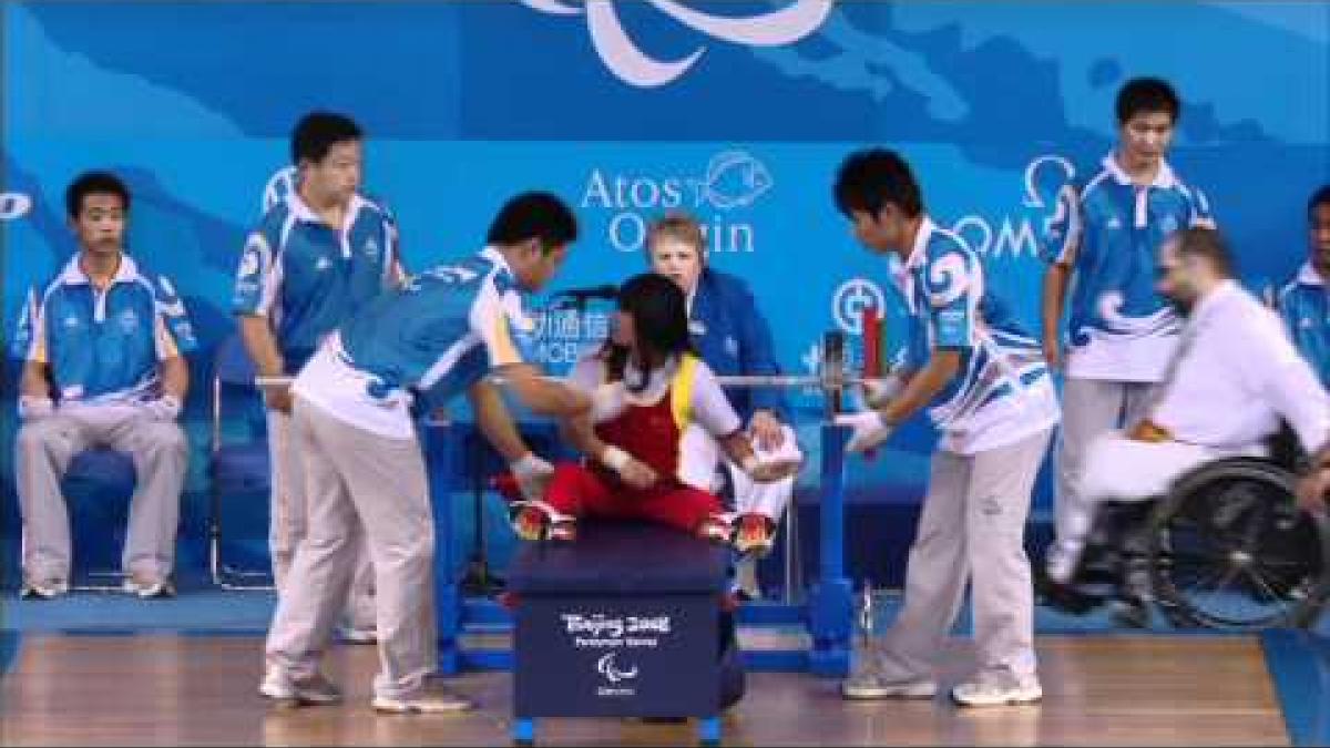 Powerlifting Women&#039;s up to 40kg - Beijing 2008 Paralympic Games
