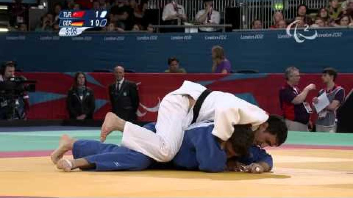 Judo -  Men - 73 kg Preliminary Round of 16  - 2012 London Paralympic Games