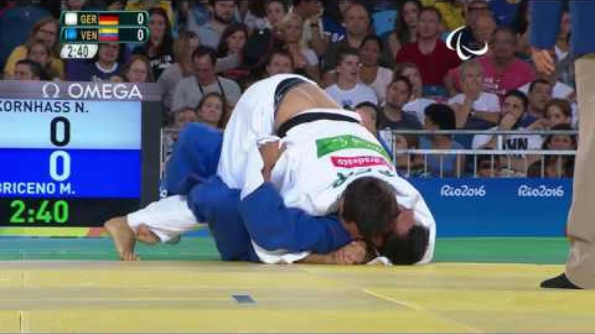 Judo | GER X VEN | Men&#039;s -73 kg | Quarter-final | Rio 2016 Paralympic Games