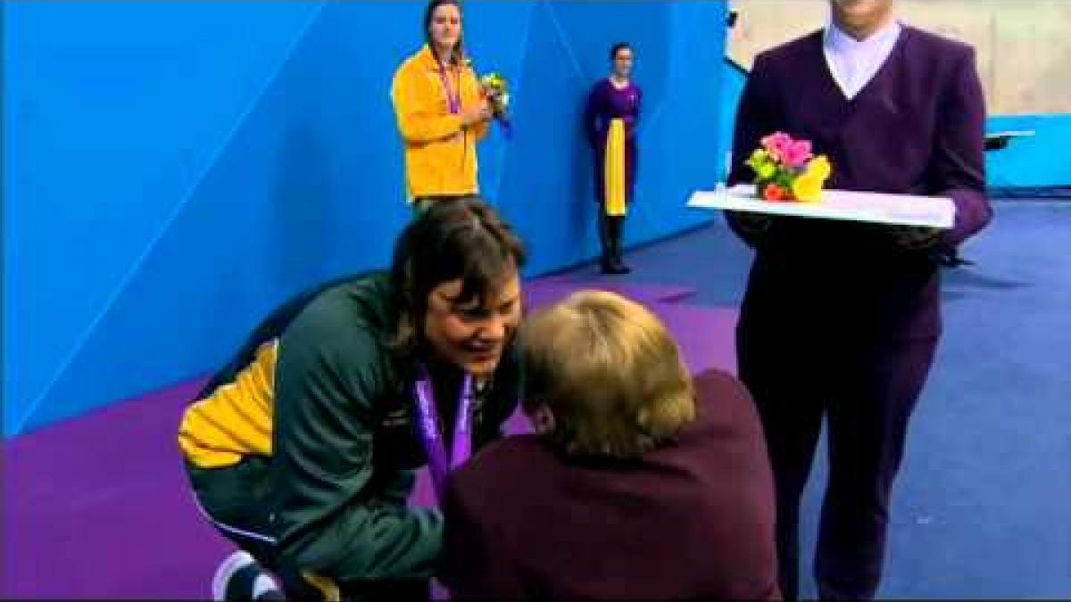 Swimming - Women's 400m Freestyle - S9 Victory Ceremony - London 2012 Paralympic Games