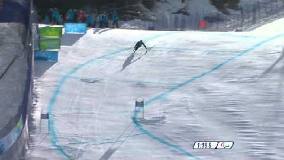 Super combined 1st run - Alpine Skiing - Vancouver 2010 Winter Paralympics