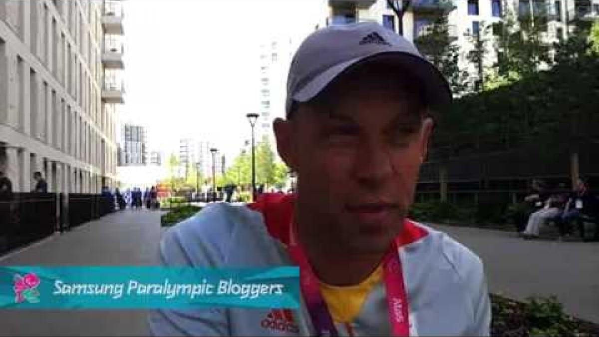 Samsung Blogger - Ronald Verhaegen - Belgium wheelchair rugby, Paralympics 2012