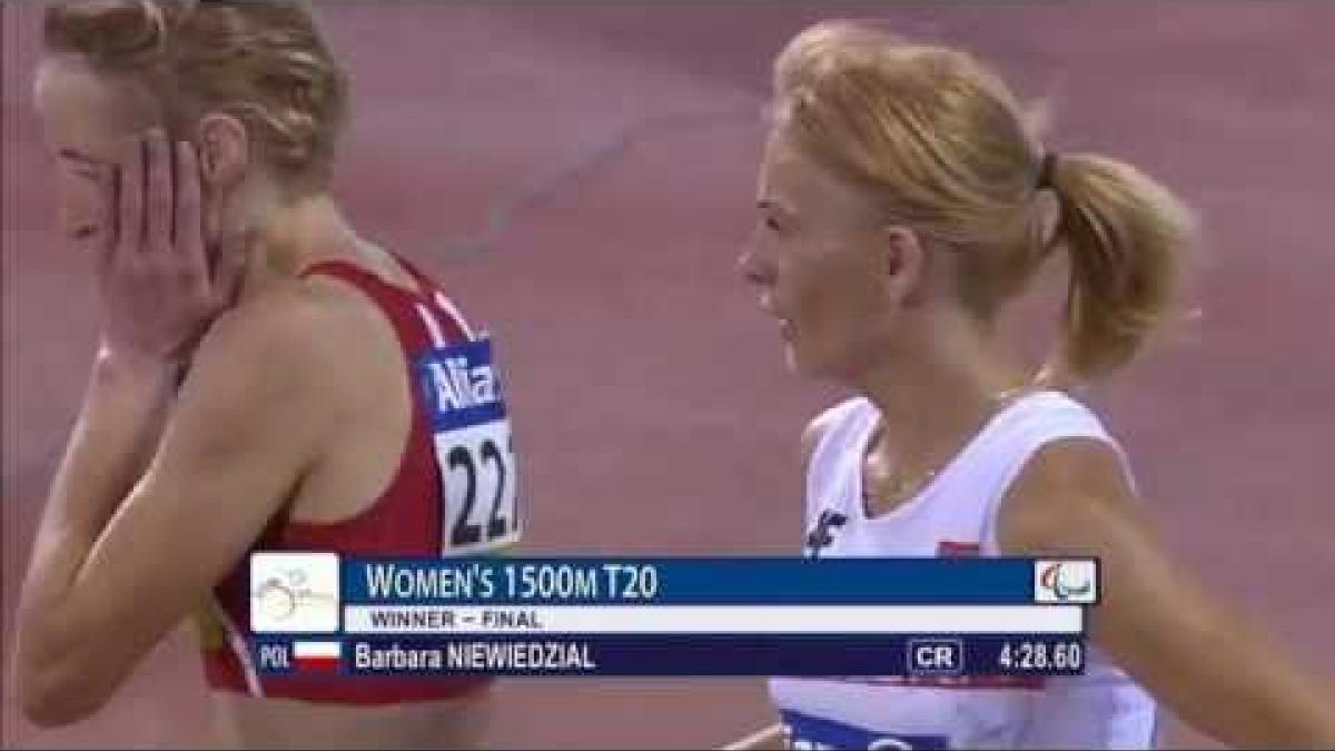 Women's 1,500m T20 | final |  2015 IPC Athletics World Championships Doha