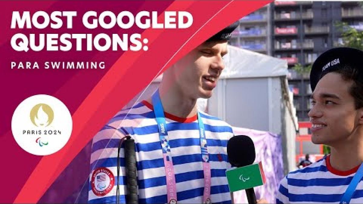 Most Googled Questions: Para Swimming 🏊🤔