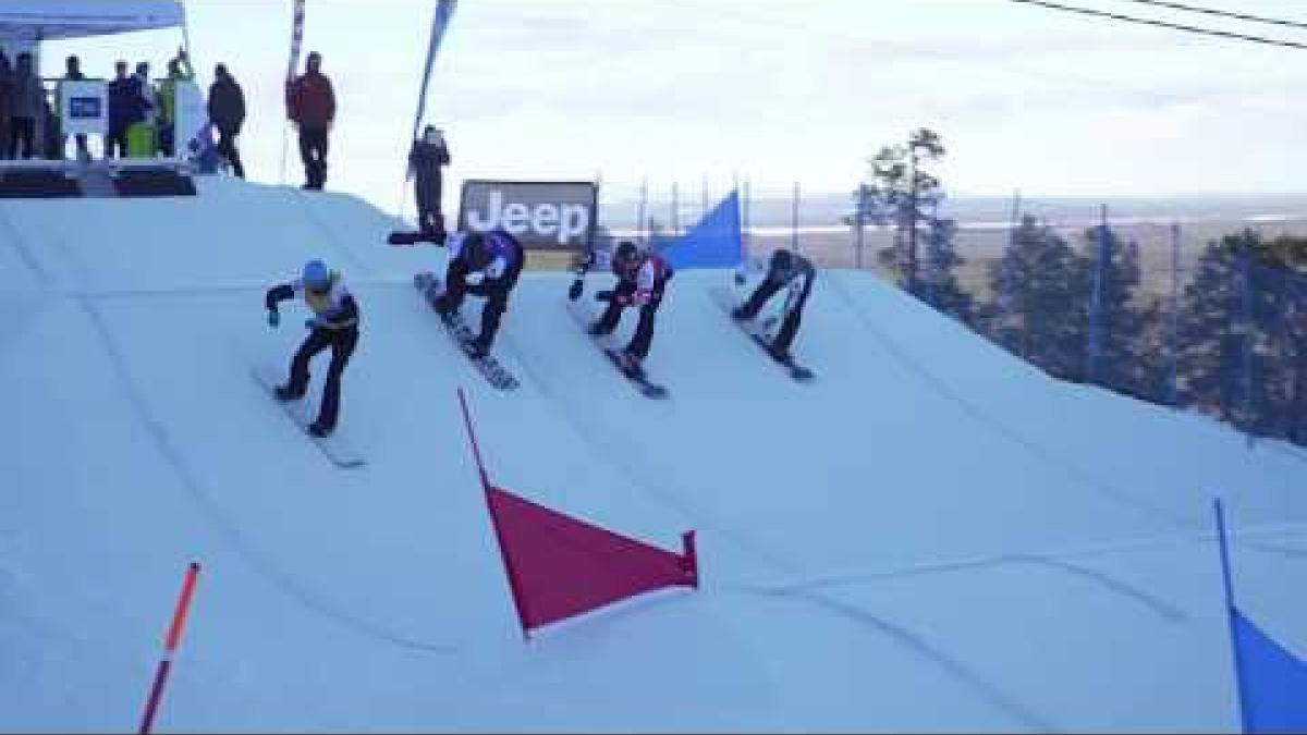 Snowboard Cross Final | Men&#039;s SB LL2 | Pyha 2019