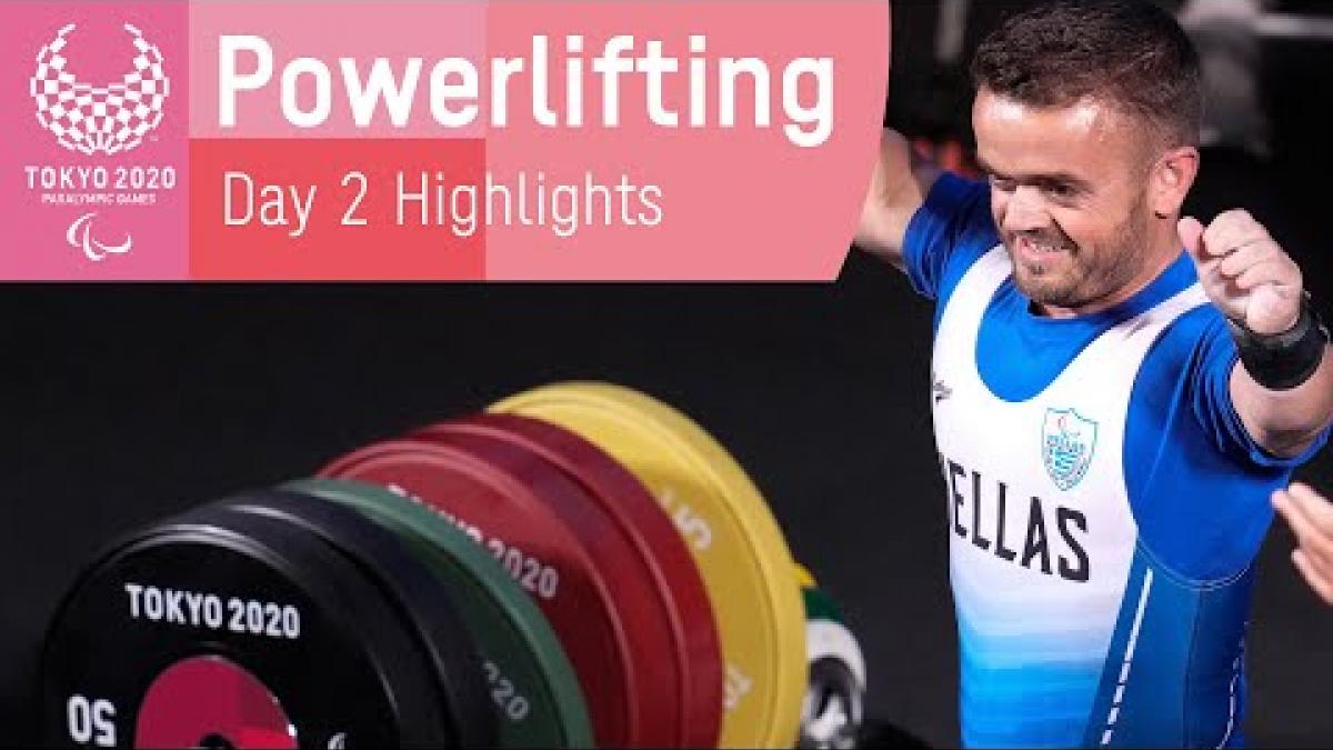 Tokyo 2020: Para powerlifting highlights Day 2