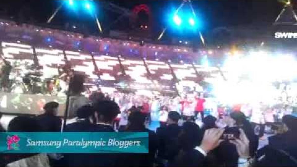 Katie Holloway - Grand Entrance, Paralympics 2012