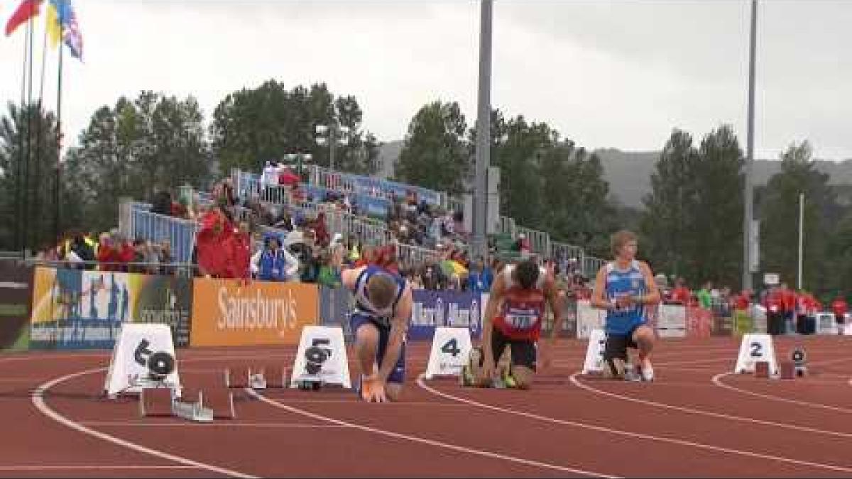 Men's 200m T38 | final | 2014 IPC Athletics European Championships Swansea