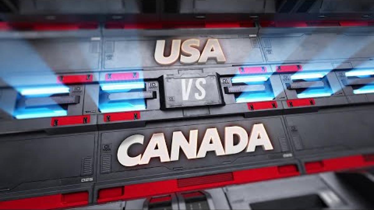 USA vs Canada Ice Hockey rivalry