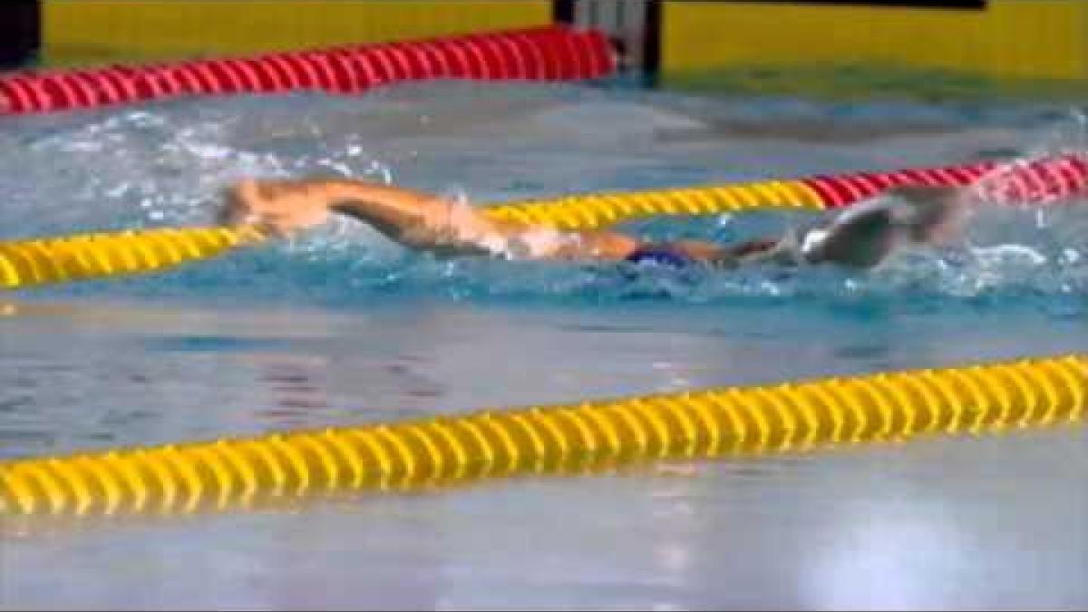 Swimming - men's 50m butterfly S3 - 2013 IPC Swimming World Championships Montreal