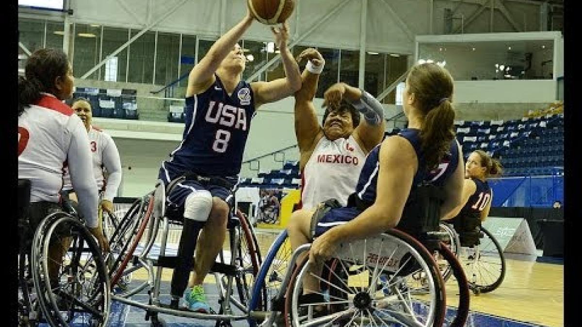 USA v Mexico | 2014 IWBF Women's World Wheelchair Basketball Championships
