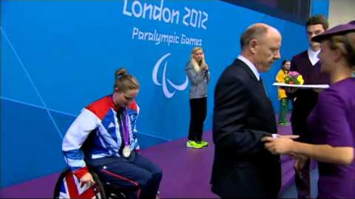 Swimming   Men's 100m Freestyle   S8 Victory Ceremony   London 2012 Paralympic Games