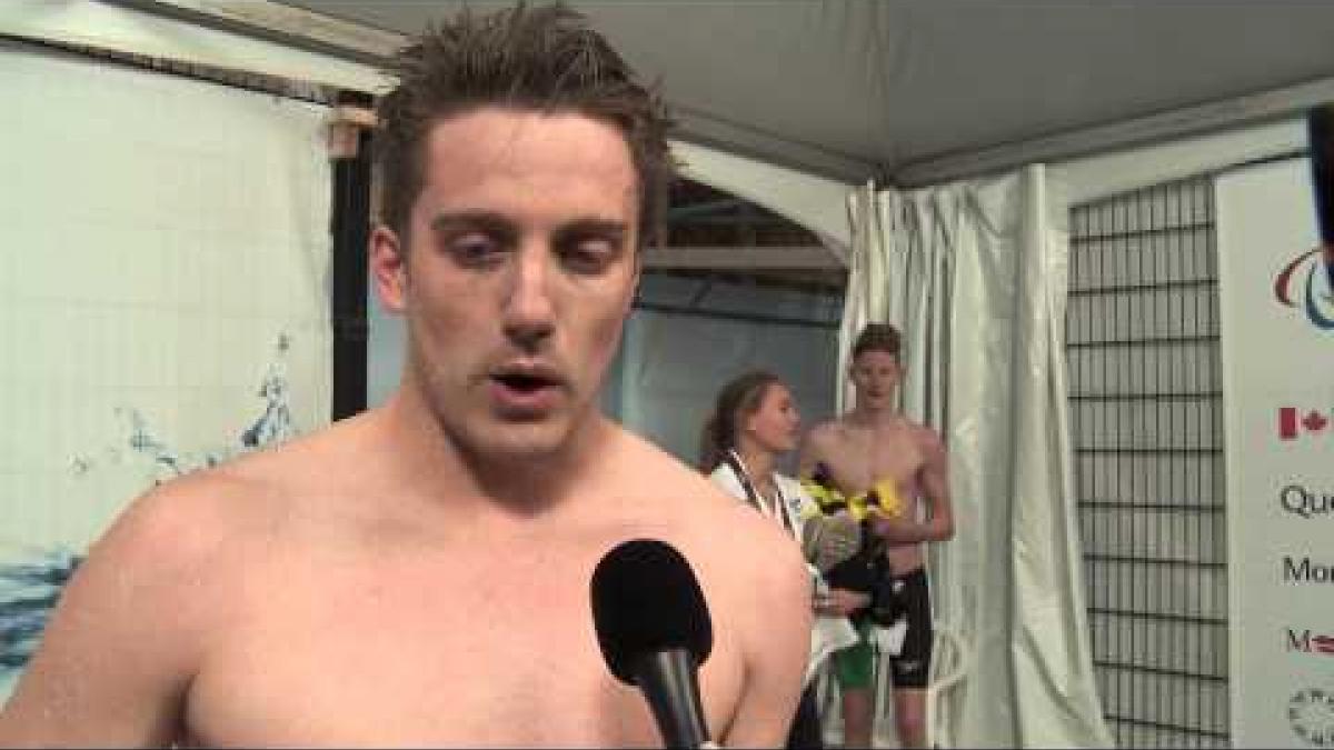 Matthew Cowdrey - Men's 100m Freestyle S9 - 2013 IPC Swimming World Championships Montreal